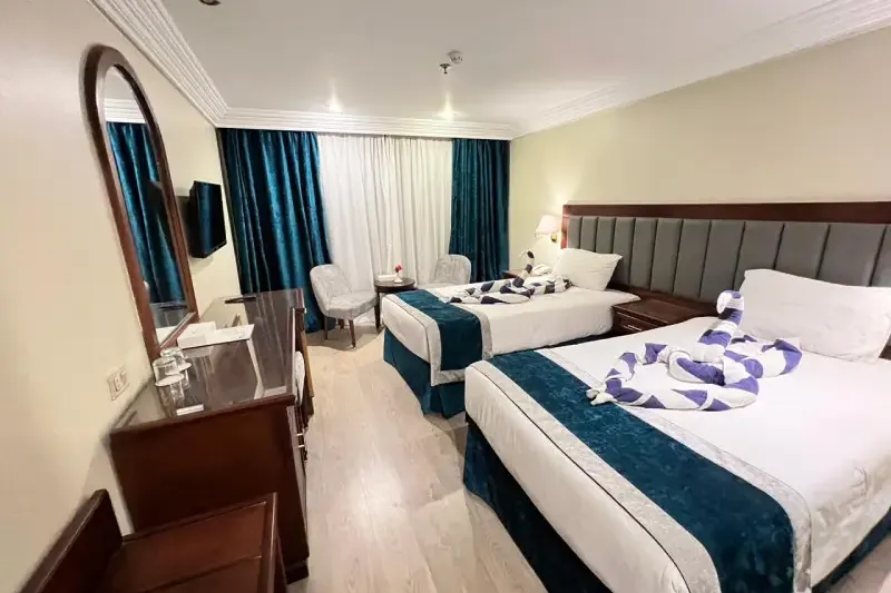 Cabina sulla Motonave Hapi | Crociera sul Nilo Low Cost